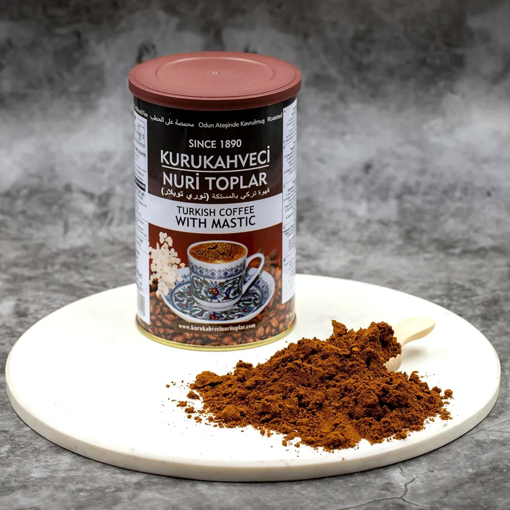 [41023] Nuri Toplar Mastic Coffee Turkish 250GR Tin