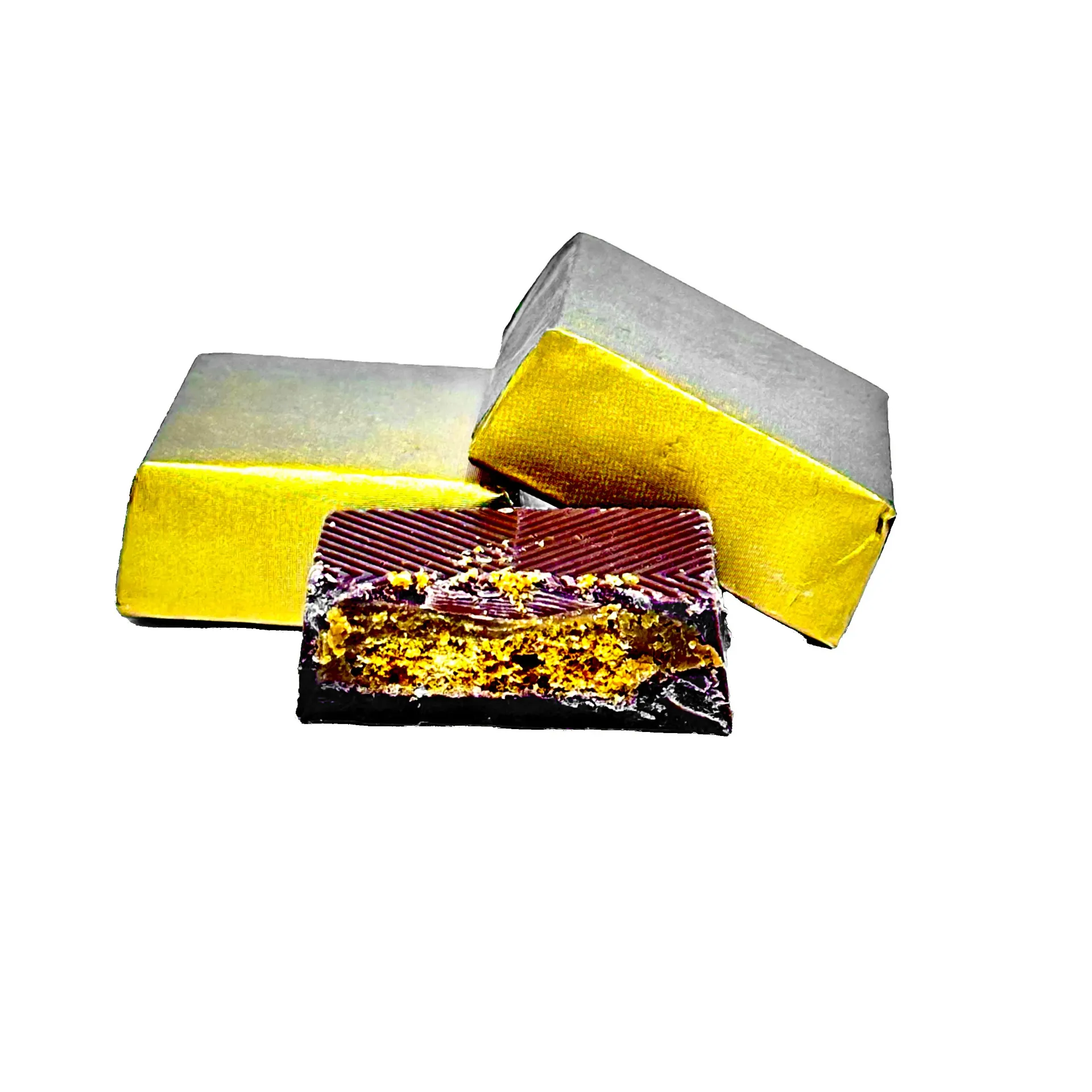 [MB-H0064] شوكولاتة لوتس بالبسكويت مربع كبير (1kg)