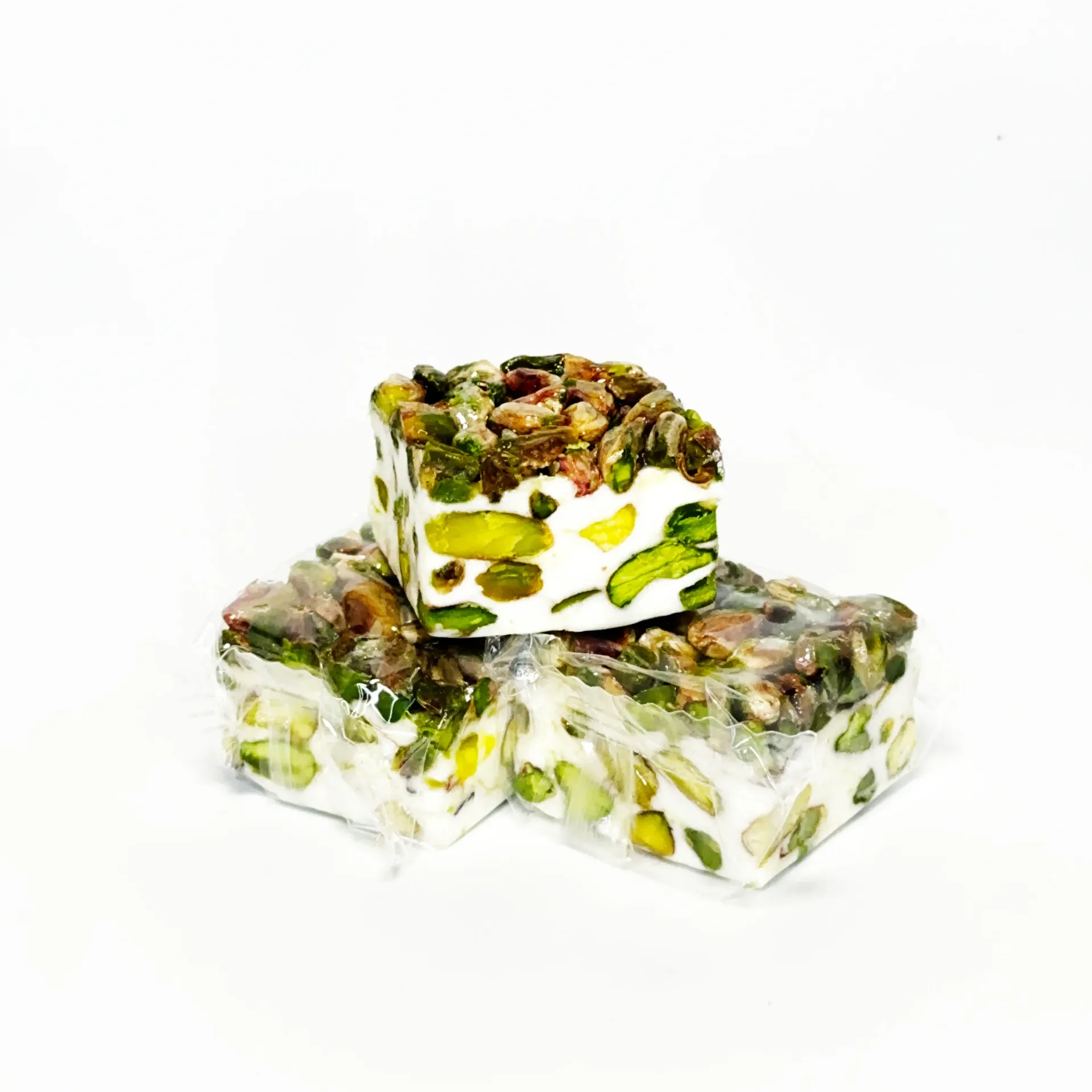 [11096] Pistachio Faced Pistachio Nougat (1kg)