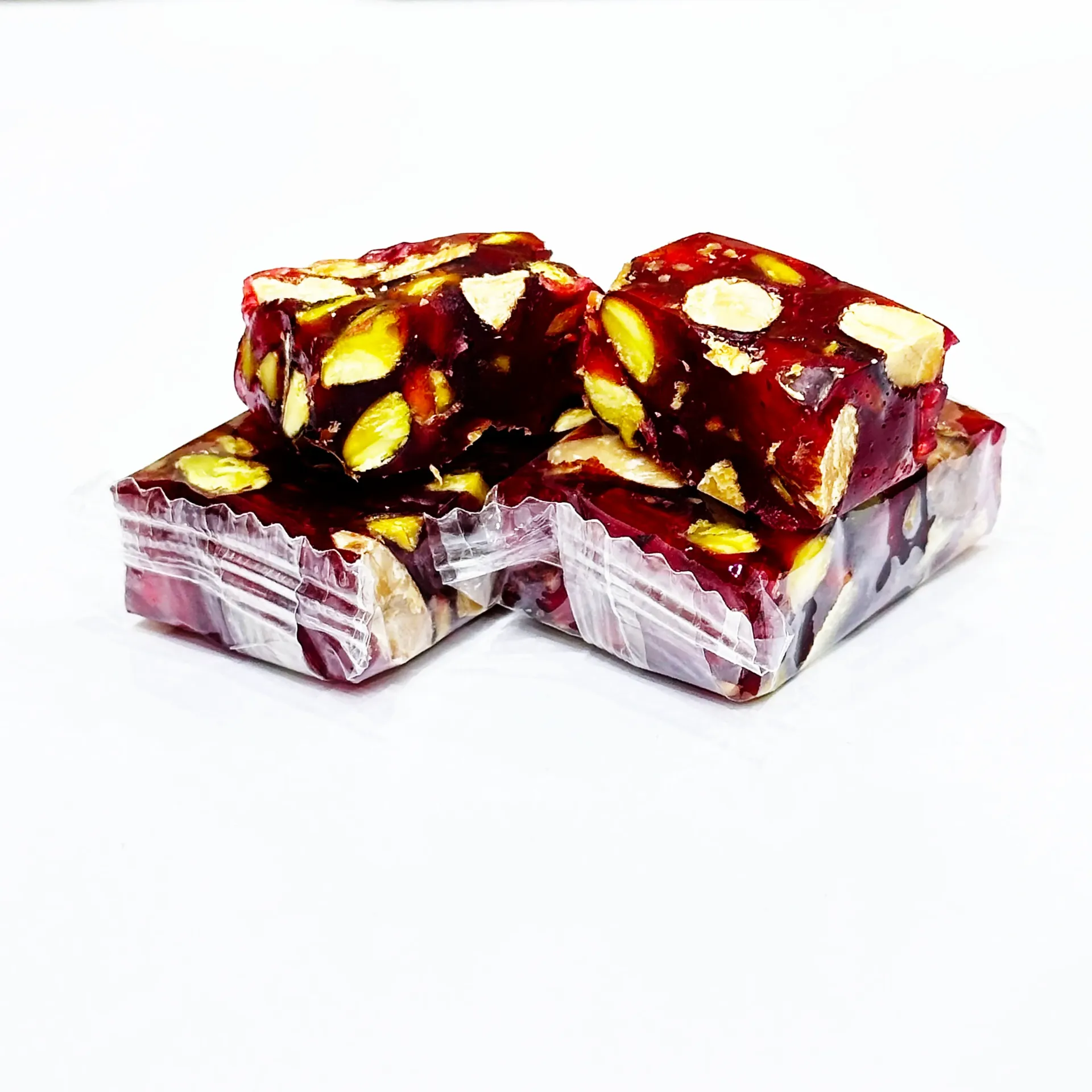 Sugar-Free Pomegranate Syrian Delight with Pistachio & Almond